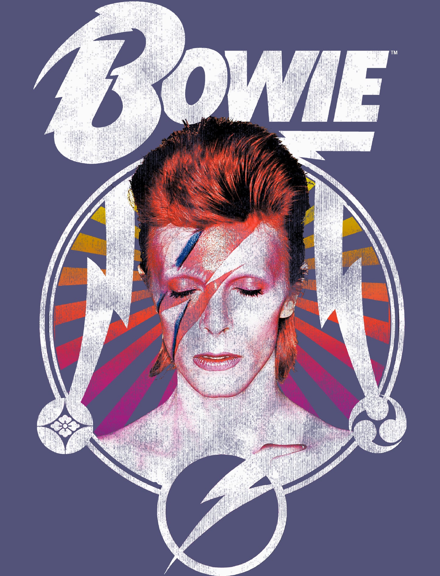 David Bowie Radial Tshirt