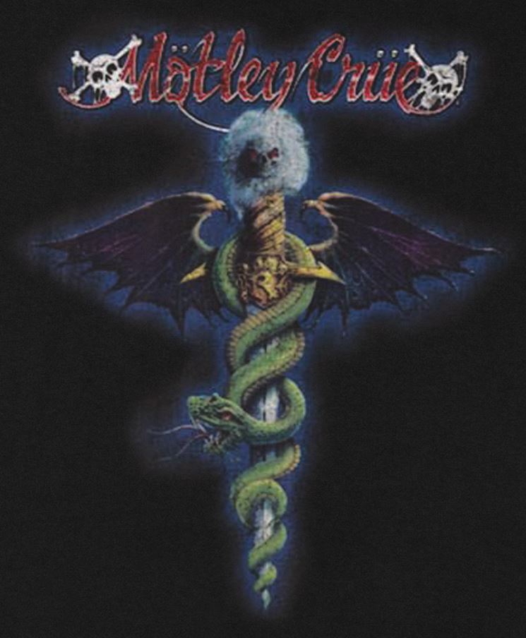 Motley Crue Dr Feel Good 30th Anniversary T-shirt