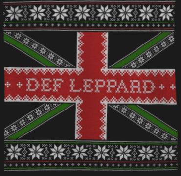 Def Leppard Xmas Flag T-Shirt