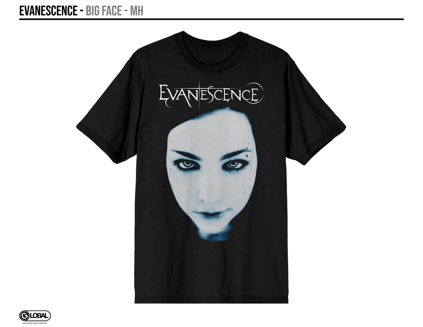Evanescence Big Face T-Shirt