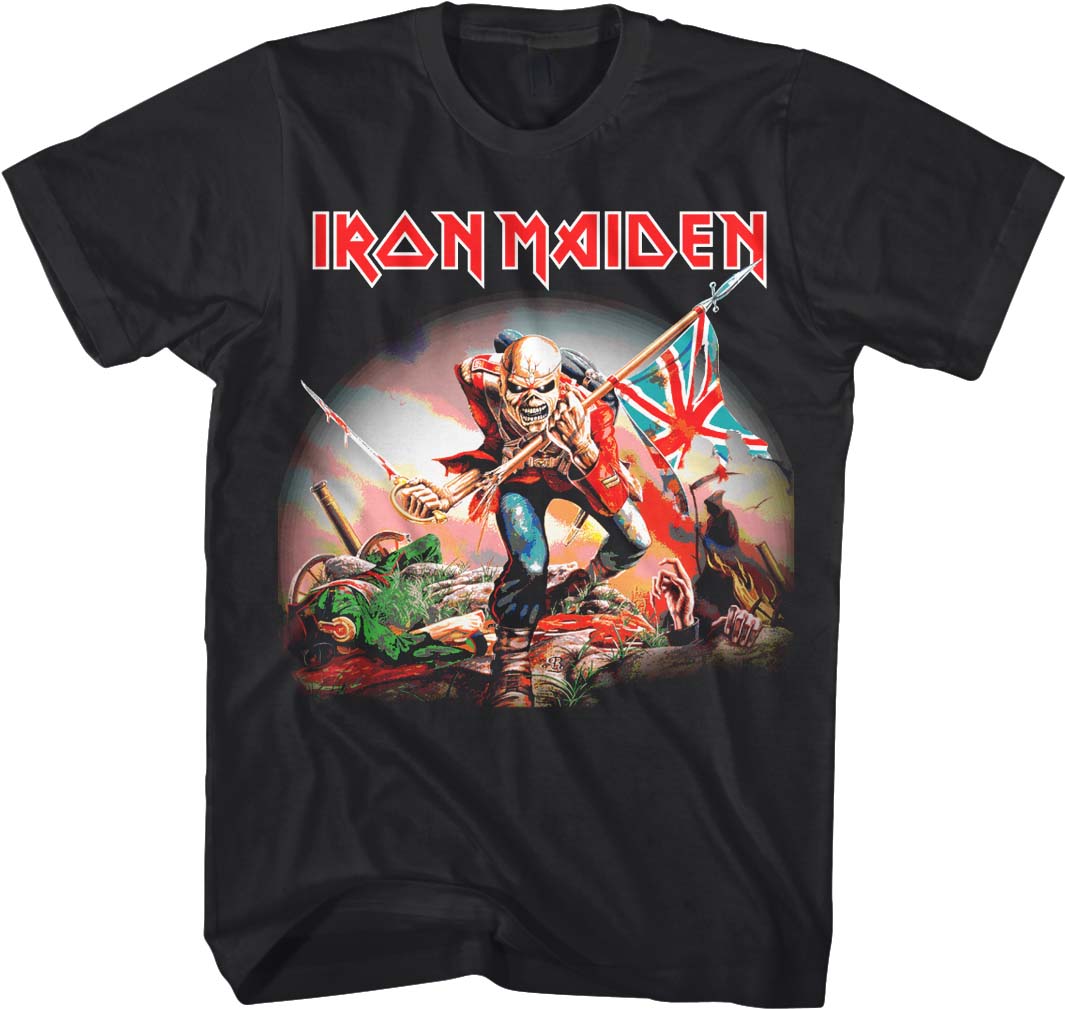 Iron Maiden (Trooper V2) Short Sleeve T-shirt