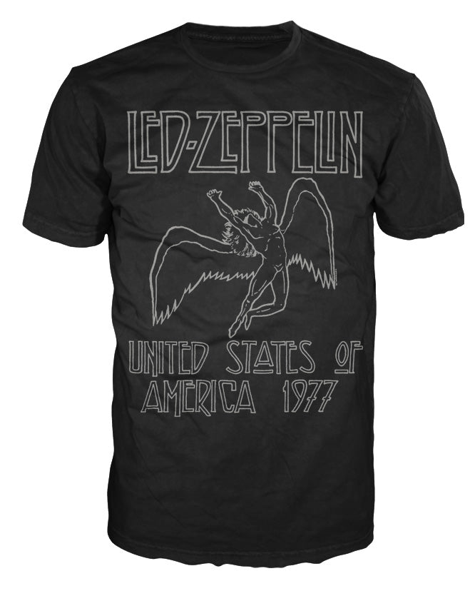 Led Zeppelin USA 77 T-shirt