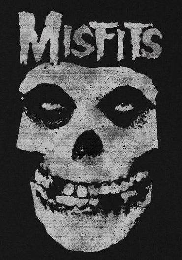 Misfits Classic Distressed Fiend Skull T-Shirt