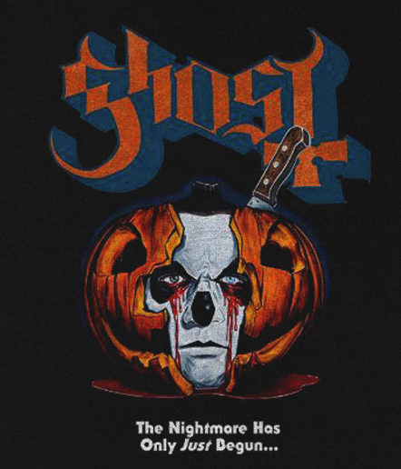 Ghost -The Nightmare Has Only Just Begun T-shirt