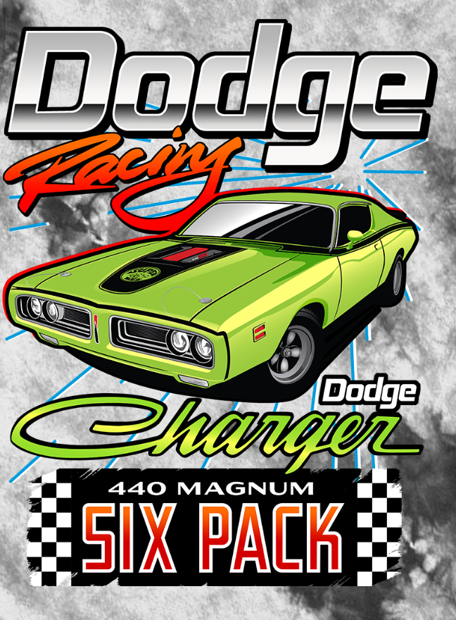 Dodge Six Pack Youth Short Sleeve T-shirt