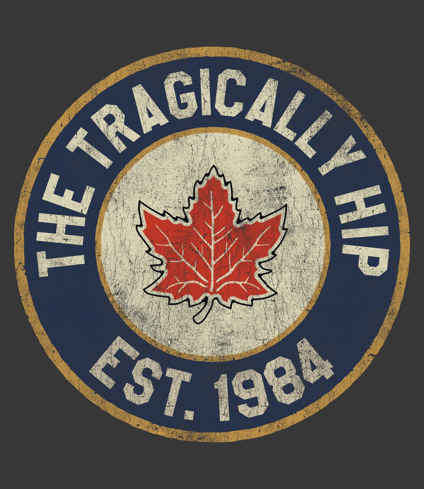 The Tragically Hip Maple Leaf Tshirt