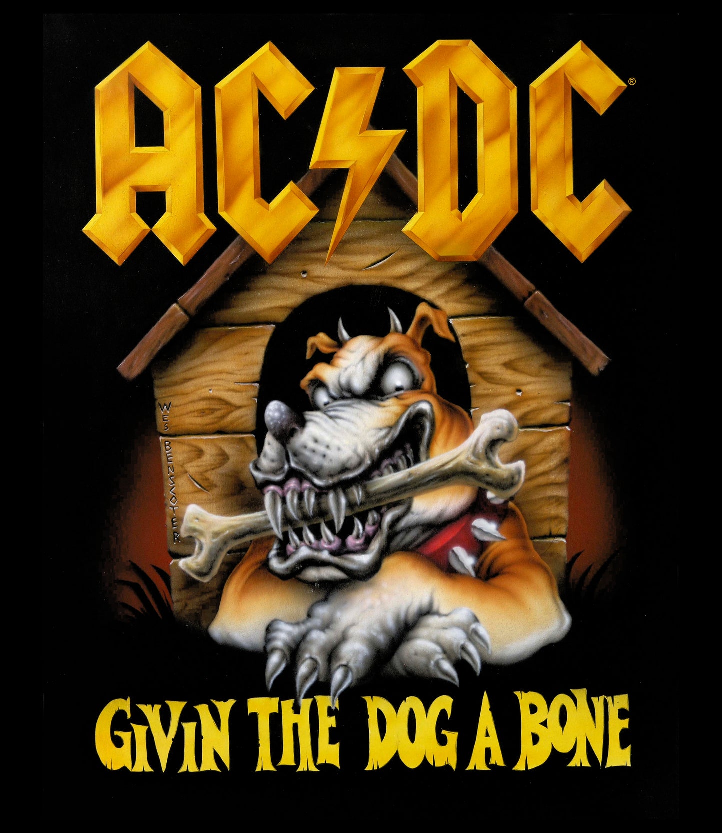 ACDC Givin The Dog A Bone T-shirt
