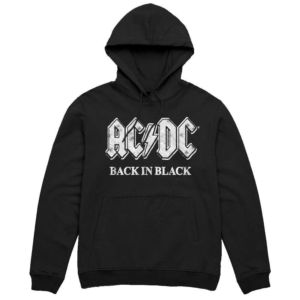 ACDC Back In Black Vintage Hoodie