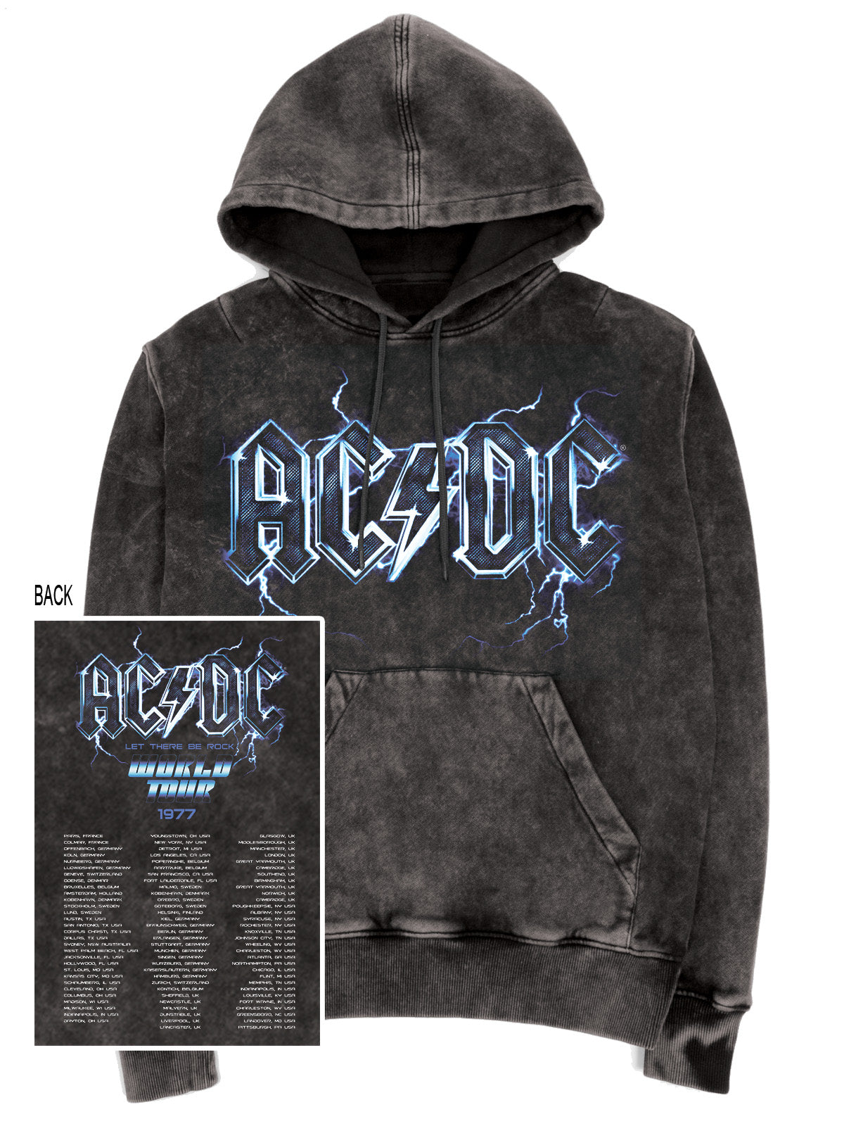 ACDC World Tour Hoodie