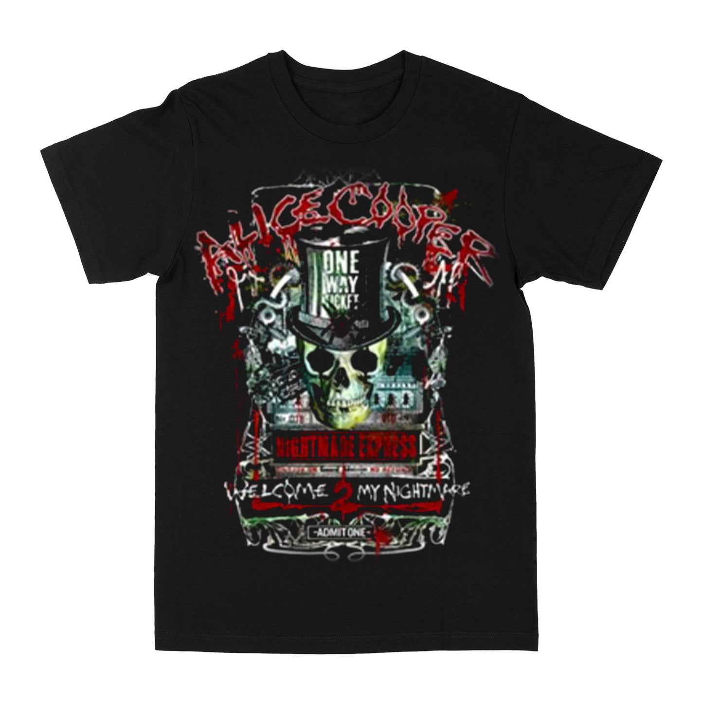 Alice Cooper One Way Ticket T-Shirt