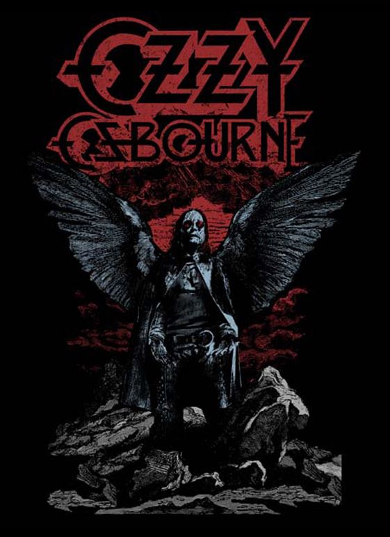 Ozzy Osbourne Angel Wings T-Shirt