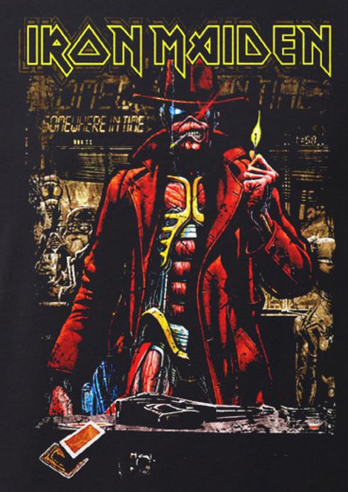 Iron Maiden Stranger Sepia T-Shirt
