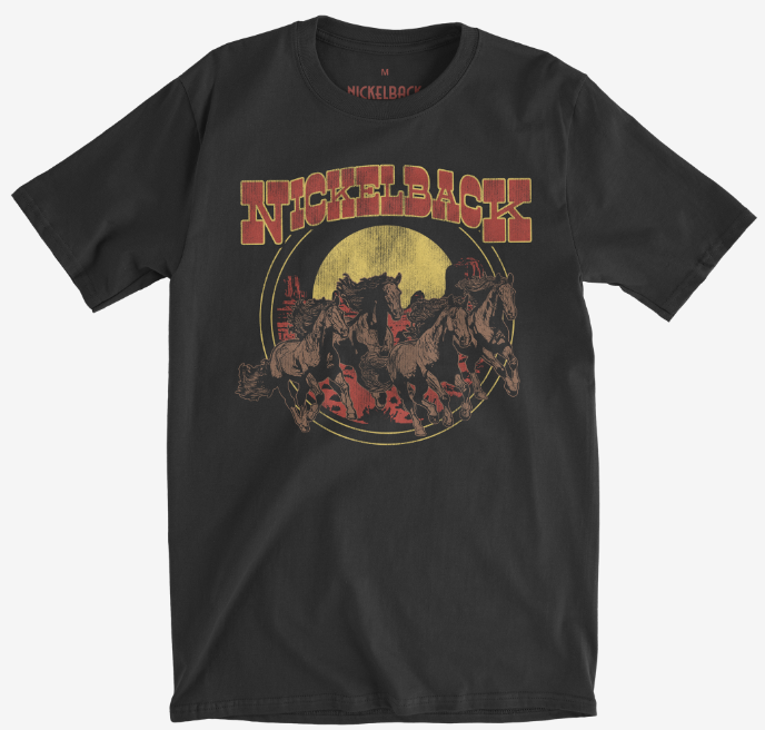 Nickelback Wild Horses T-shirt