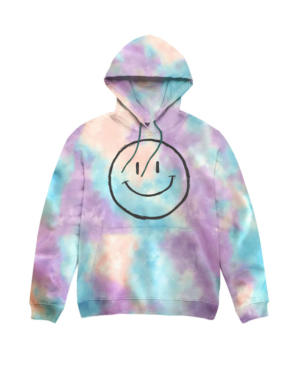 Fun T Circle Smiley Hoodie