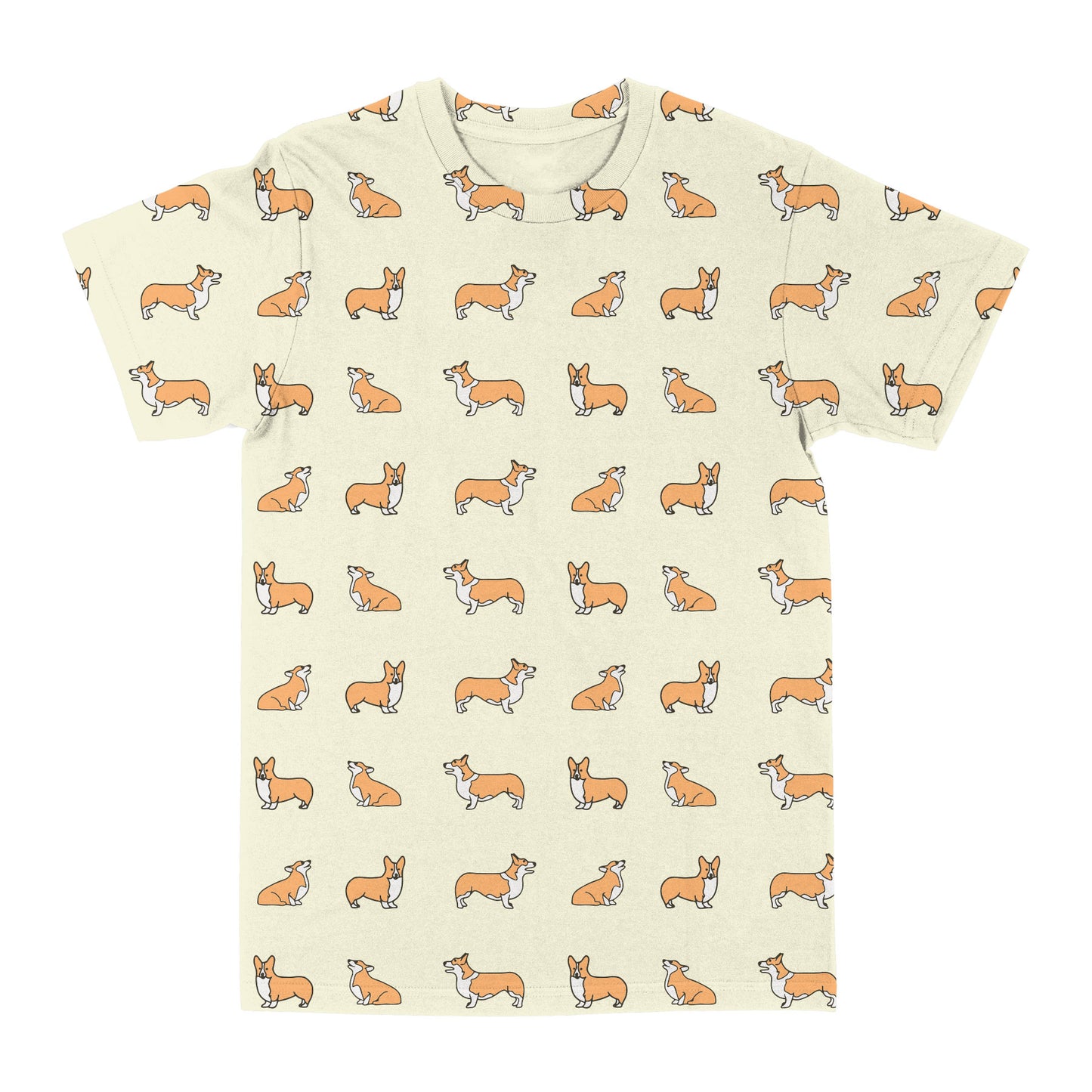 Fun T Corgi AOP T-shirt