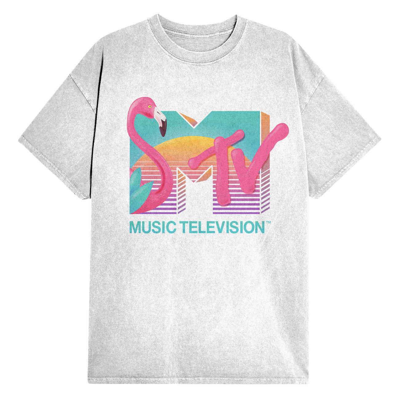 MTV Flamingo Sunset T-shirt