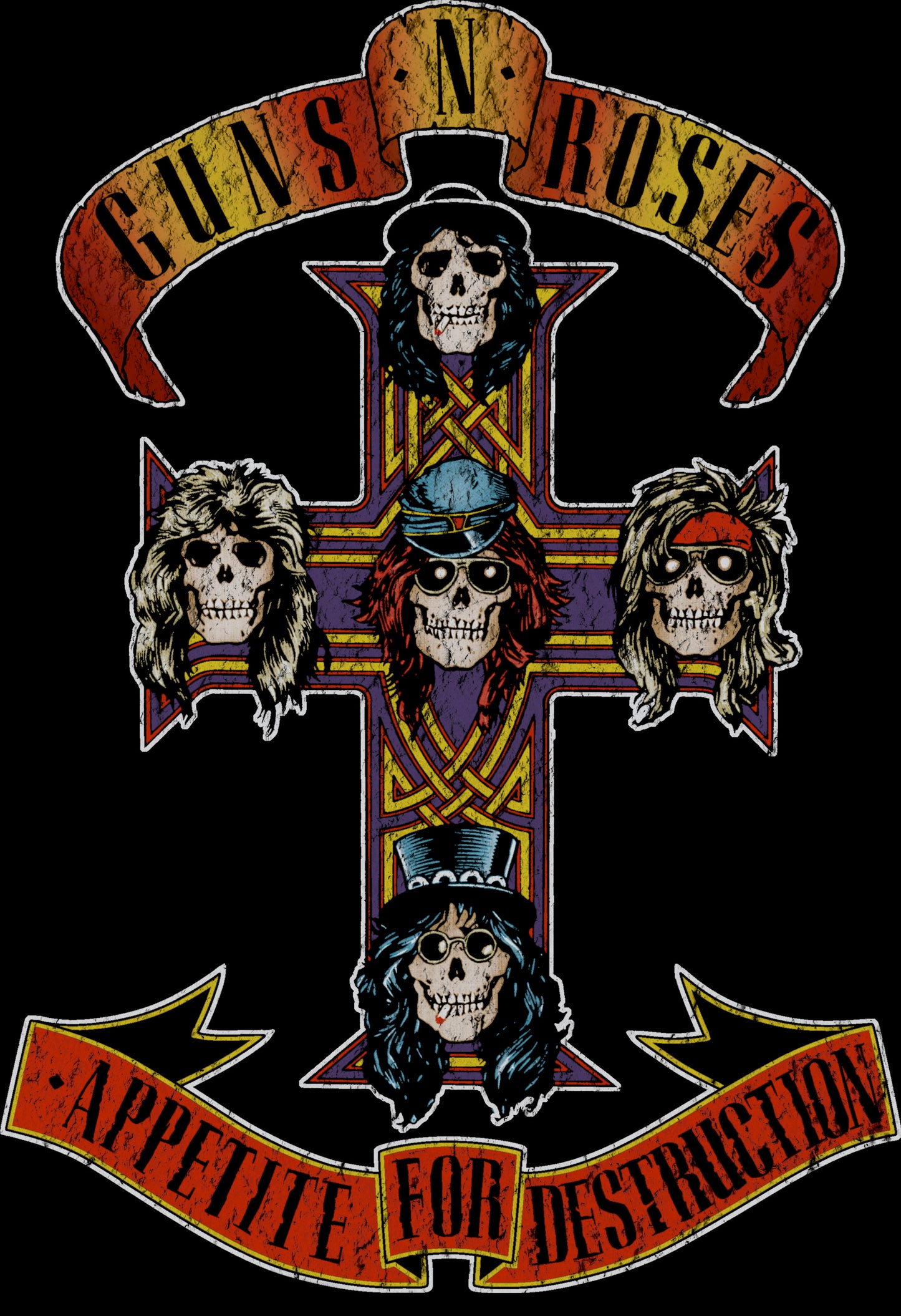 Guns N Roses Appetite For Destruction Hoodie