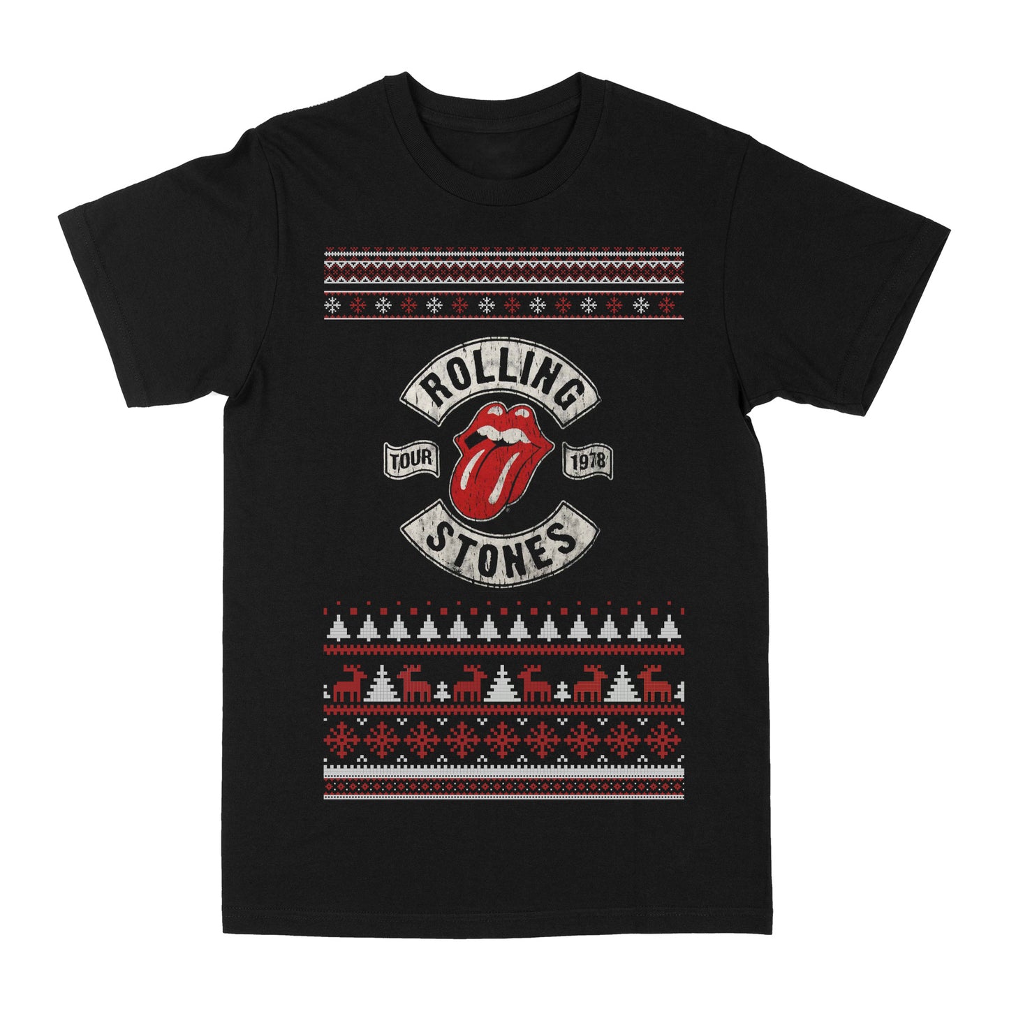 Rolling Stones Xmas Tour Logo T-shirt