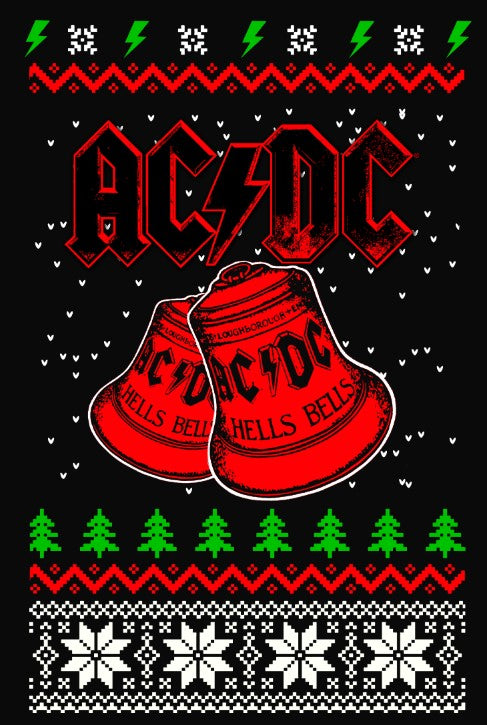 ACDC Hells Bells Xmas T-Shirt