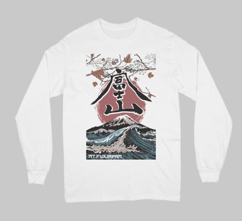 Keitō Fuji Blue T-shirt