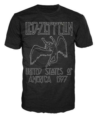 Led Zeppelin USA 77 (Apvd LED106) T-shirt