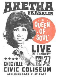 Aretha Franklin Vintage Poster T-shirt