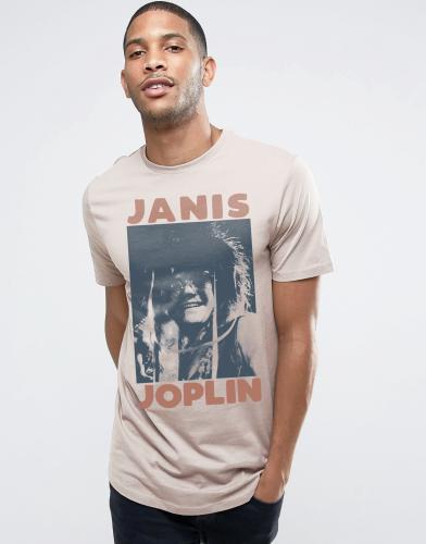 Janis Joplin Glasses Short Sleeve T-shirt