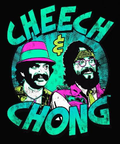 Cheech & Chong Neon Hoodie