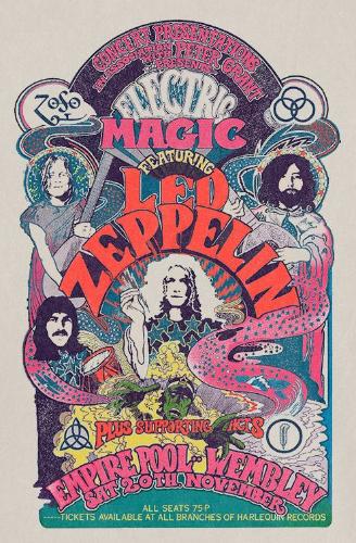 Led Zeppelin Electric Magic Short Sleeve T-shirt