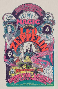 Led Zeppelin Electric Magic Short Sleeve T-shirt