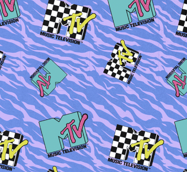 MTV Checks and Waves T-shirt