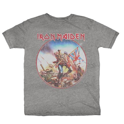 Iron Maiden Trooper Vintage Circle T-shirt