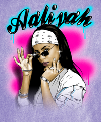 Aaliyah Spray T-shirt