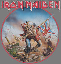 Iron Maiden Trooper Vintage Circle T-shirt