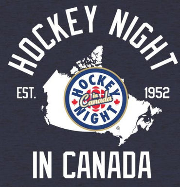 Hockey Night In Canada Map T-shirt