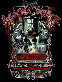 Alice Cooper One Way Ticket T-Shirt