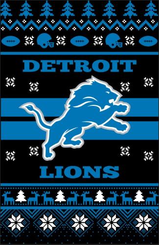 Detroit Lions Lions Ugly Xmas Tshirt